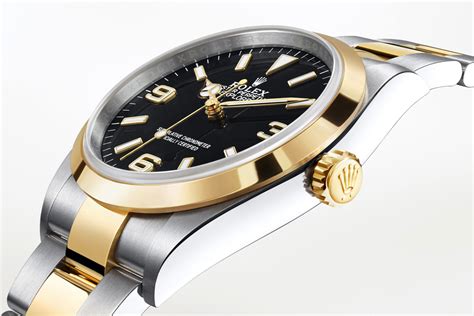 rolex explorer 36 gold|rolex explorer 36mm price.